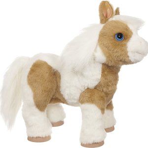 Hasbro Fur Real Friends Brown/white Interactive Baby Butterscotch Pony Horse